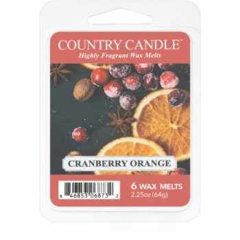 Country Candle Cranberry Orange ceară pentru aromatizator