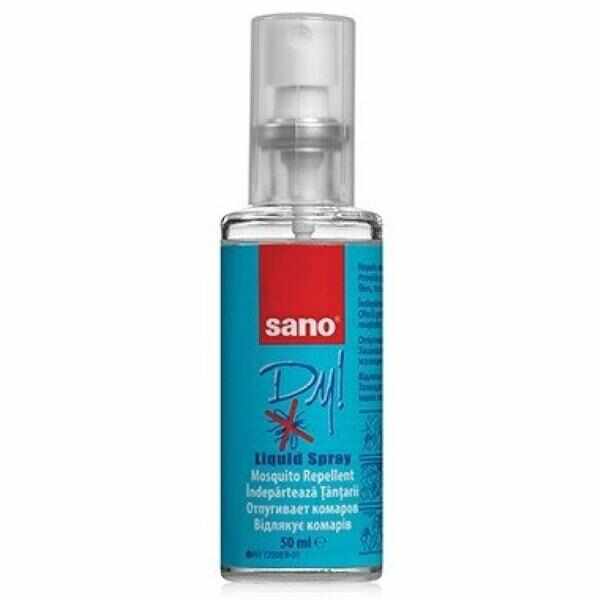 Spray Impotriva Tantarilor - Sano Dy Liquid Spray Mosquito Repellent, 50 ml