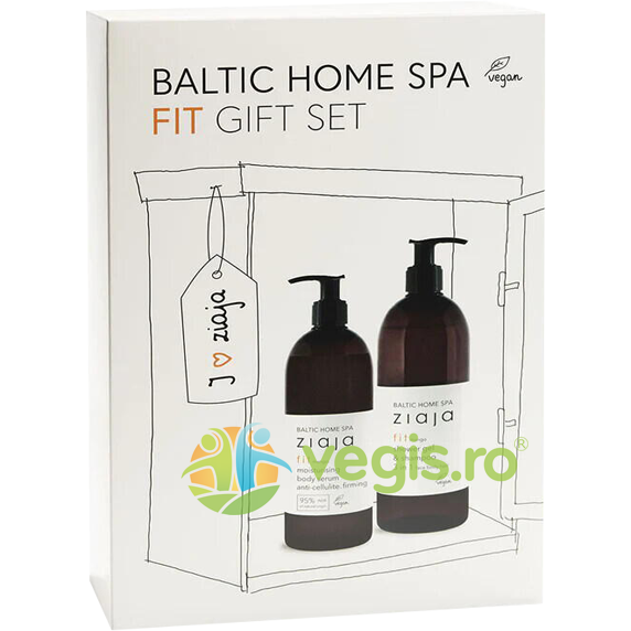 Set Baltic Home Spa: Gel de Dus si Sampon 3in1 400ml + Ser Hidratant Anticelulitic 400ml