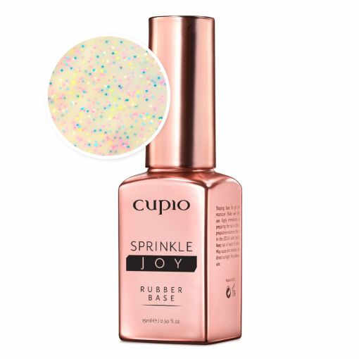 Cupio Rubber Base Sprinkle Joy Collection - Vanilla Cupcake 15ml