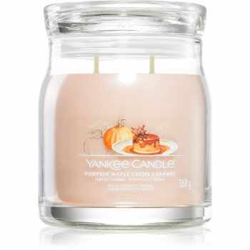 Yankee Candle Pumpkin Maple Crème Caramel lumânare parfumată Signature