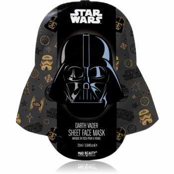 Mad Beauty Star Wars Darth Vader mască textilă antioxidantă cu extract din arbore de ceai