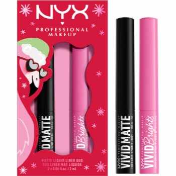 NYX Professional Makeup FA LA L.A. LAND eyeliner (set cadou)
