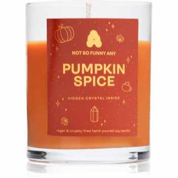 Not So Funny Any Crystal Candle Pumpkin Spice lumânare cu cristale