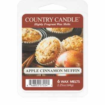 Country Candle Apple Cinnamon Muffin ceară pentru aromatizator