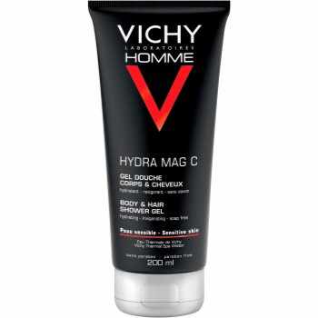 Vichy Homme Hydra-Mag C gel de duș pentru corp si par