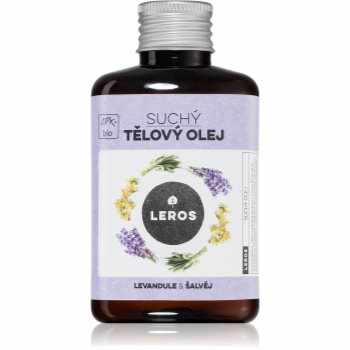 Leros Dry body oil lavender & sage ulei uscat pentru corp