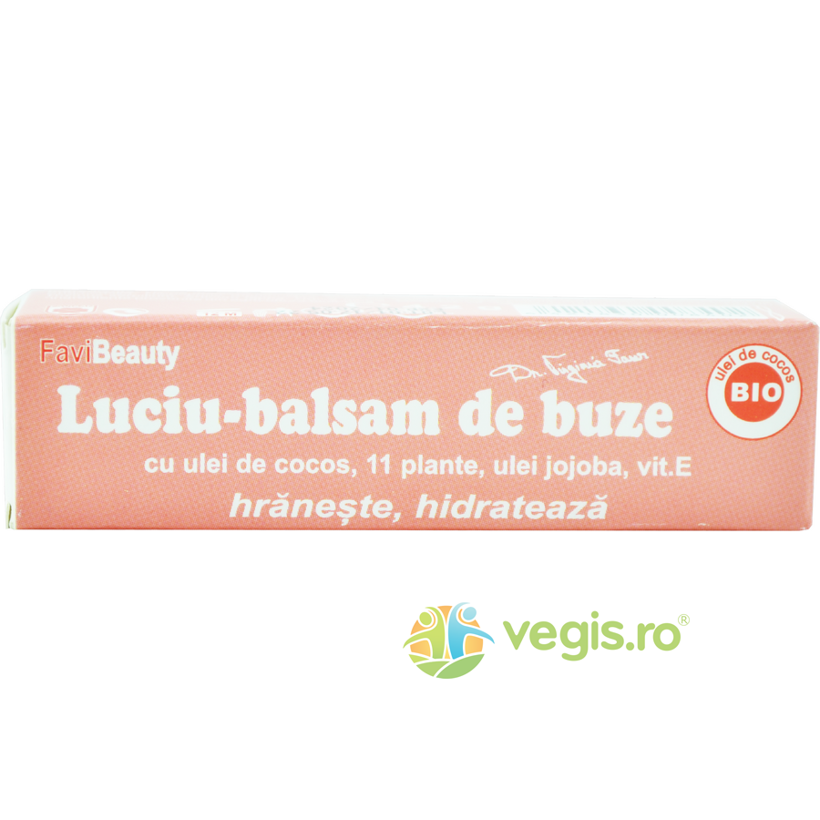 Balsam de Buze cu Ulei de Cocos si Vitamina E Favibeauty 4.2g