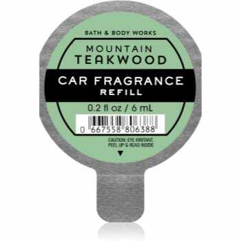 Bath & Body Works Mountain Teakwood parfum pentru masina rezervă