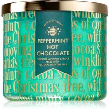 Bath & Body Works Peppermint Hot Chocolate lumânare parfumată