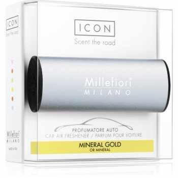 Millefiori Icon Mineral Gold parfum pentru masina Metallo