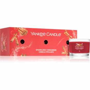 Yankee Candle Sparkling Cinnamon set cadou de Crăciun