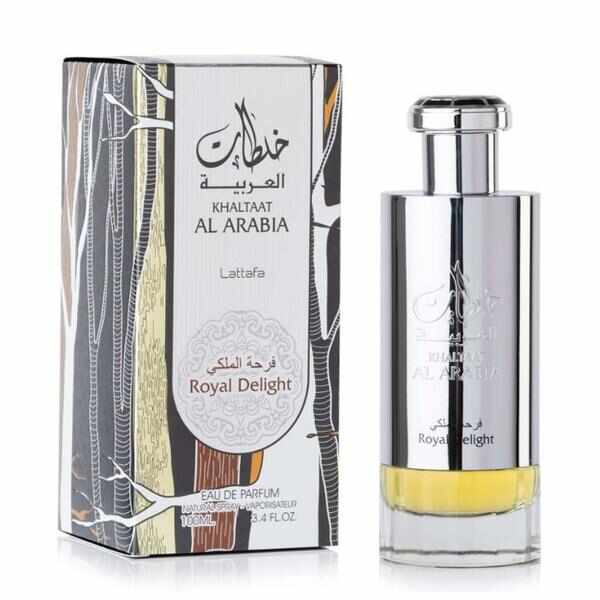 Apa de Parfum pentru Barbati - Lattafa Perfumes EDP Khaltaat al Arabia Royal Delight, 100 ml