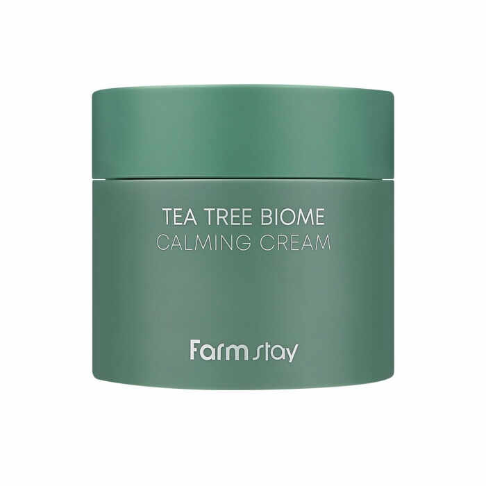 Crema pentru fata hidratanta calmanta Farmstay Tea Tree Biome Calming 80ml