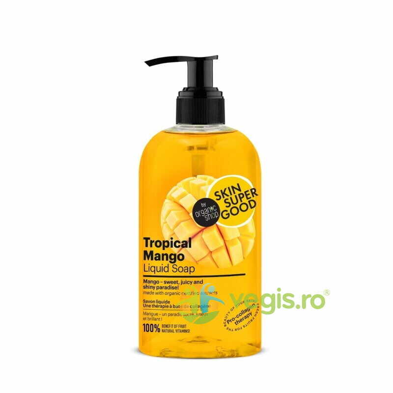 Sapun Lichid Terapie Pro-Collagen Tropical Mango - Skin Supergood 500ml