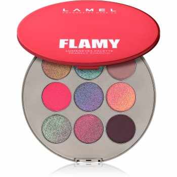 LAMEL Flamy Lumeneyes Palette paletă cu farduri de ochi
