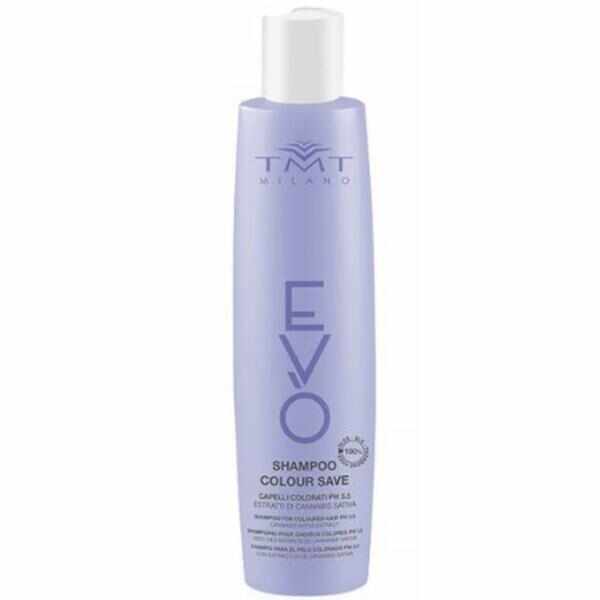 Sampon Profesional cu pH scazut pentru Par Vopsit Tmt Milano EVO Colour Save Shampoo, 300 ml