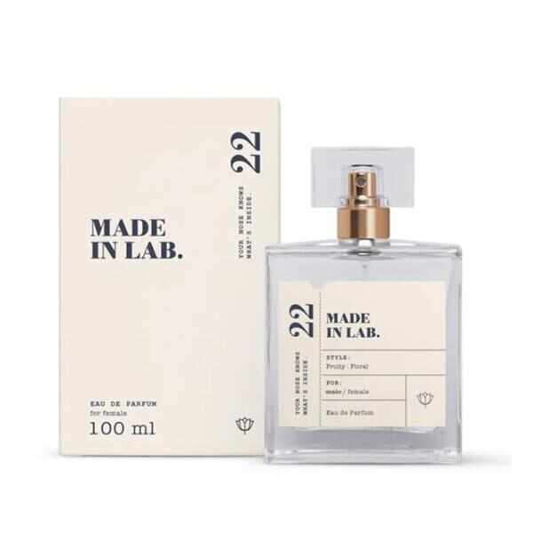 Apa de Parfum pentru Femei - Made in Lab EDP No. 22, 100 ml