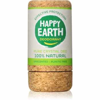 Happy Earth 100% Natural Deodorant Crystal Deo Unscented deodorant