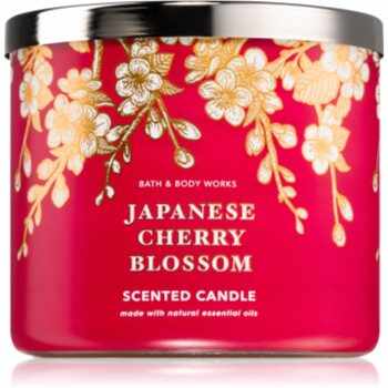 Bath & Body Works Japanese Cherry Blossom lumânare parfumată III.