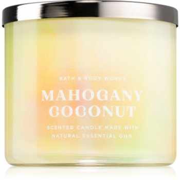 Bath & Body Works Mahagony Coconut lumânare parfumată V.
