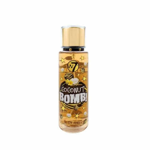 Spray pentru corp cu aroma de cocos, W7, Coconut Bomb, 250 ml
