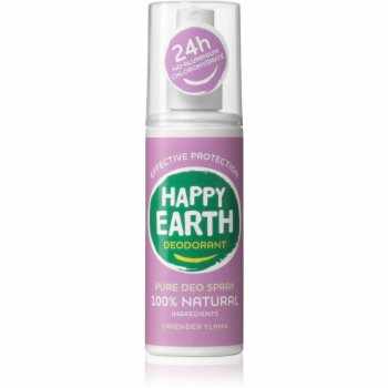 Happy Earth 100% Natural Deodorant Spray Lavender Ylang deodorant