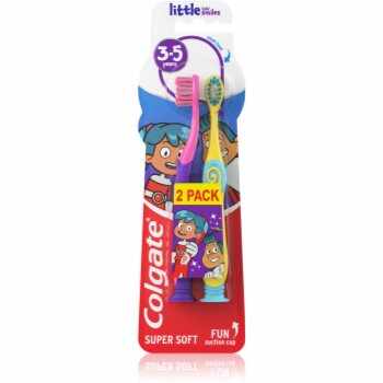 Colgate Little Kids Smiles 3-5 Duopack periuțe de dinți pentru copii