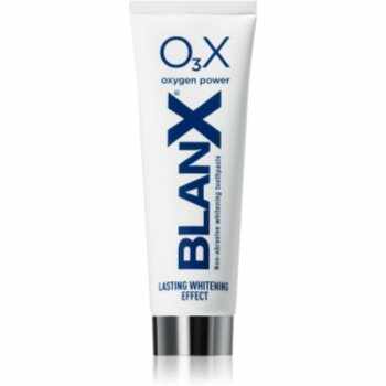 BlanX O3X Toothpaste pastă de dinți naturală pentru albirea si protectia smaltului dentar