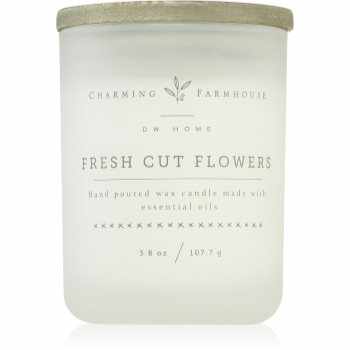 DW Home Charming Farmhouse Fresh Cut Flowers lumânare parfumată