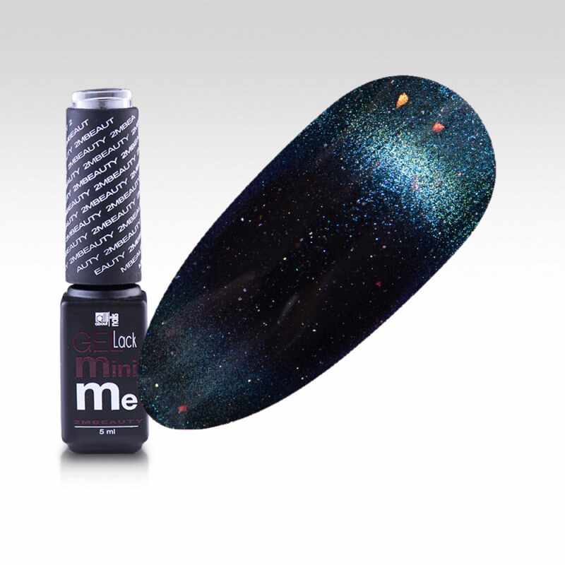 Oja semipermanenta GELlack 2M Magnetic Super Effect Glitter Nr. 02 - 5ml