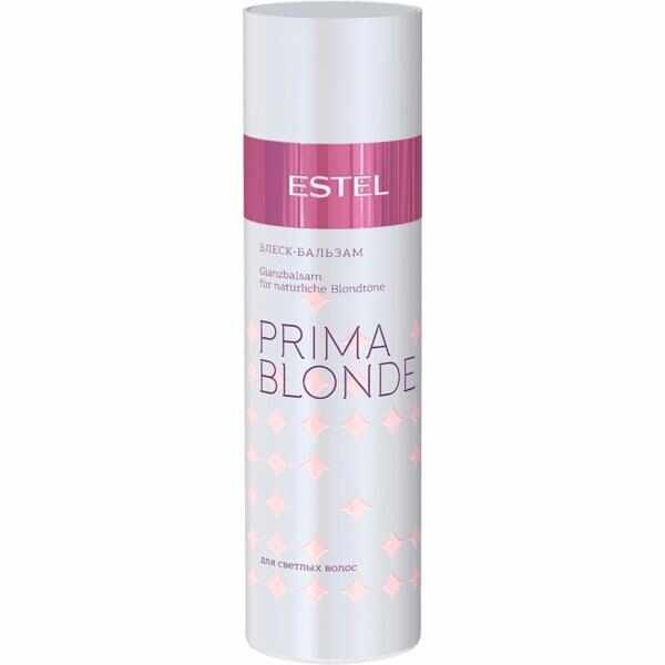 Balsam pentru par blond nuante calde protectia culorii Estel Prima Blonde, 200 ml