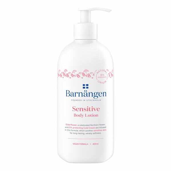 Lotiune de Corp pentru Piele Sensibila - Barnangen Sensitive Body Lotion for Sensitive Skin, 400 ml