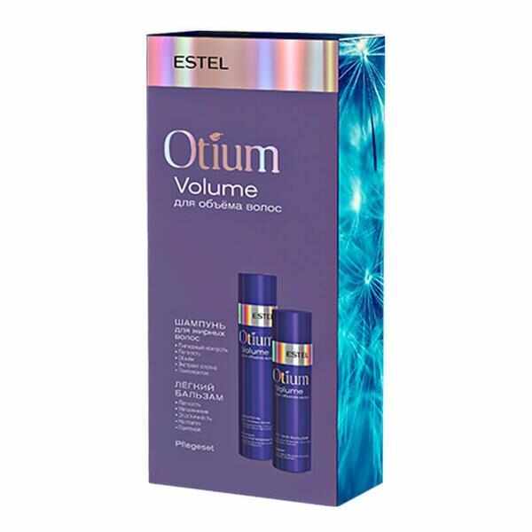 Set cadou pentru volumul parului Estel Otium Volume (Sampon 250 ml, Balsam 200 ml)
