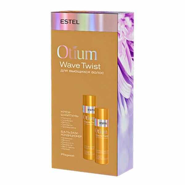 Set pentru par cret Estel Otium Wave Twist, (Sampon 250 ml, Balsam 200 ml)