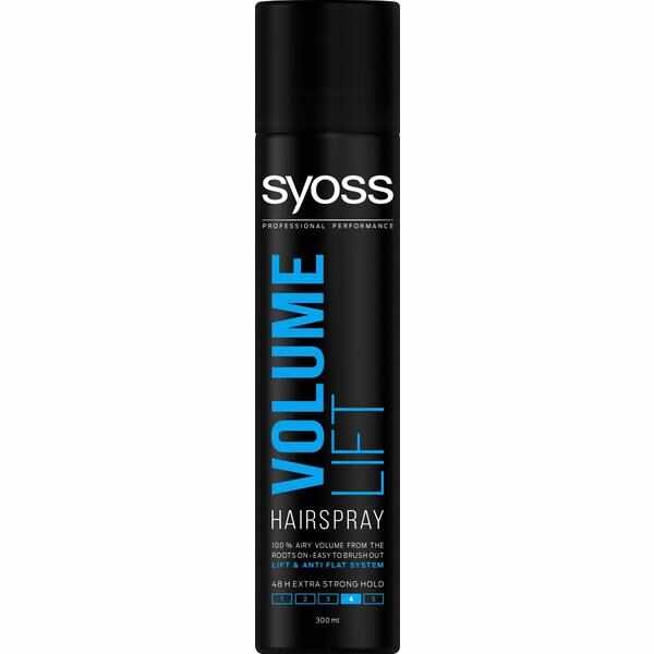 Spray Fixativ pentru Volum si Fixare Puternica - Syoss Professional Performance Volum Lift Hairspray, 300 ml