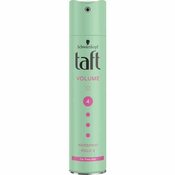Spray Fixativ pentru Volum si Fixare Puternica pentru Par Fin - Schwarzkopf Taft Volum Hairspray Hold 4 for Fine Hair, 250 ml