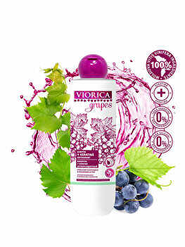 sampon Viorica Grapes Antioxidant si Keratina, 300 ml