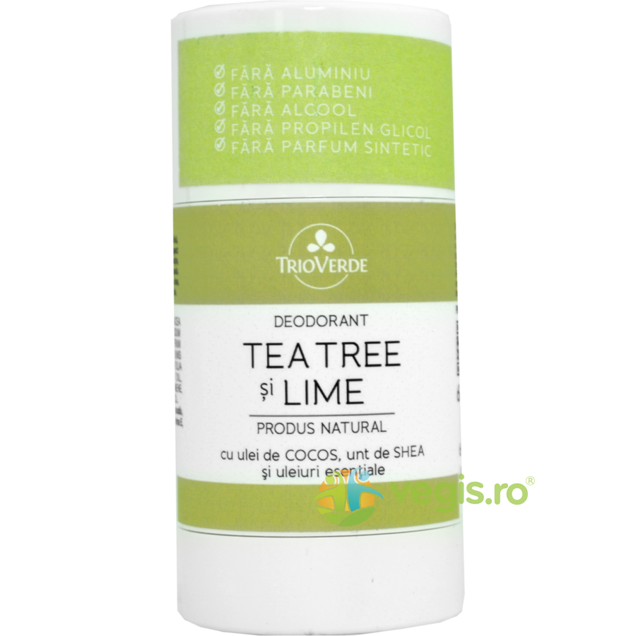 Deodorant Natural cu Tea Tree si Lime 60g