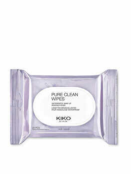 Servetele demachiante Kiko Milano, Pure Clean Wipes, 25 buc.
