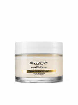 Crema de fata hidratanta pentru piele normala si uscata SPF15 Revolution SkinCare, 50 ml