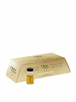 Lotiune concentrata pentru par Oro Therapy, Oro Puro, Illuminating, 12 x 10 ml