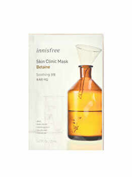Masca pentru fata Innisfree, Skin Clinic, cu extract de betaina, 20 ml