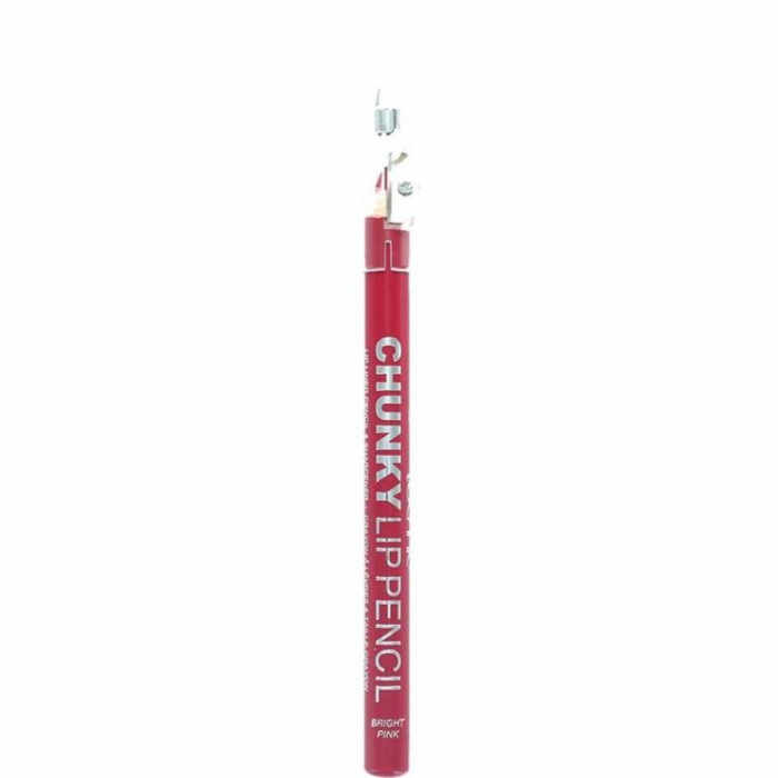 Creion De Buze Technic Chunky Lip Pencil cu ascutitoare, Bright Pink