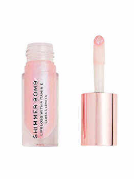 Luciu de buze Makeup Revolution London, Shimmer Bomb, Sparkle, 4.6 ml