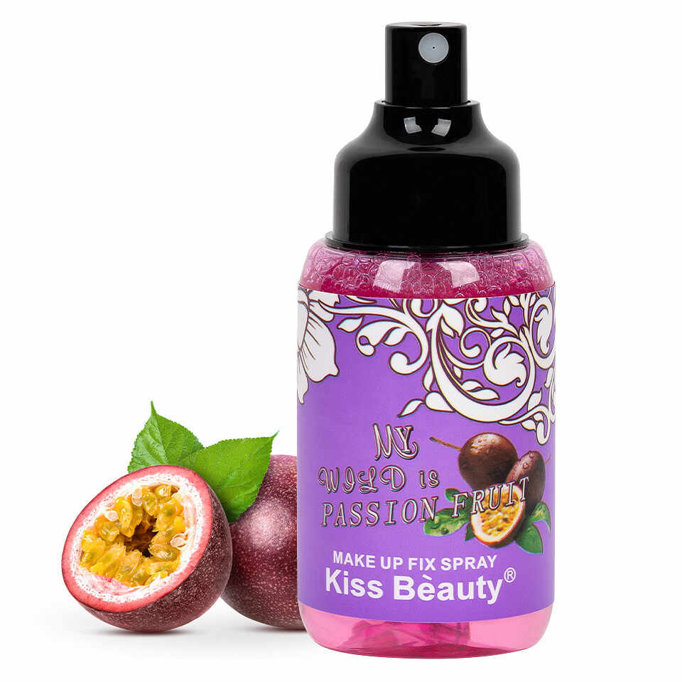 Spray Fixare Machiaj Kiss Beauty Passion Fruit, 115ml