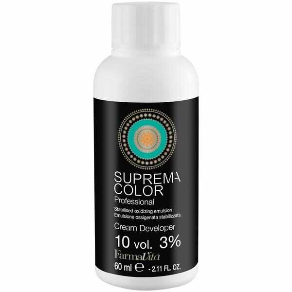 Oxidant Permanent 10 vol. 3% - FarmaVita Suprema Color Professional Cream Developer 10 vol. 3%, 60 ml