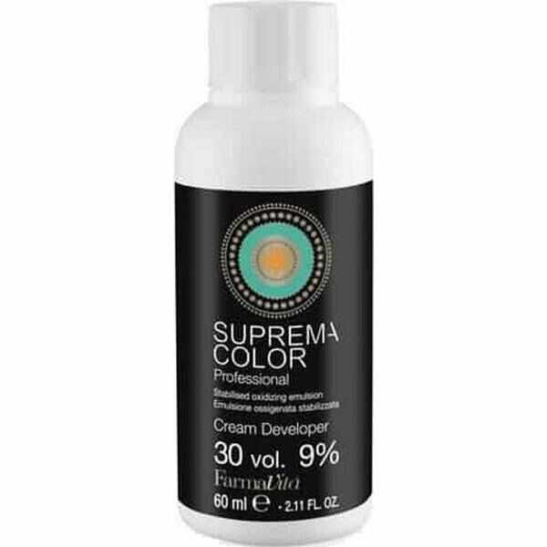 Oxidant Permanent 30 vol. 9% - FarmaVita Suprema Color Professional Cream Developer 30 vol. 9%, 60 ml