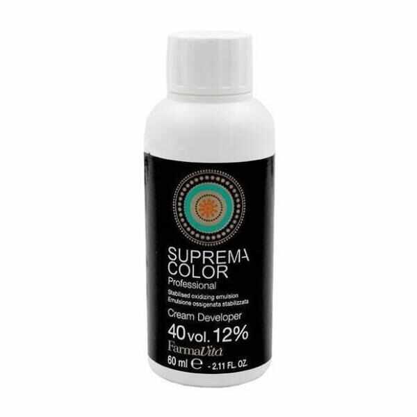 Oxidant Permanent 40 vol. 12% - FarmaVita Suprema Color Professional Cream Developer 40 vol. 12%, 60 ml