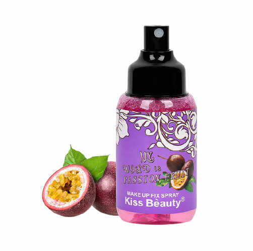 Spray Fixare, Kiss Beauty, Makeup Fix Spray, Passion Fruit, 115 ml